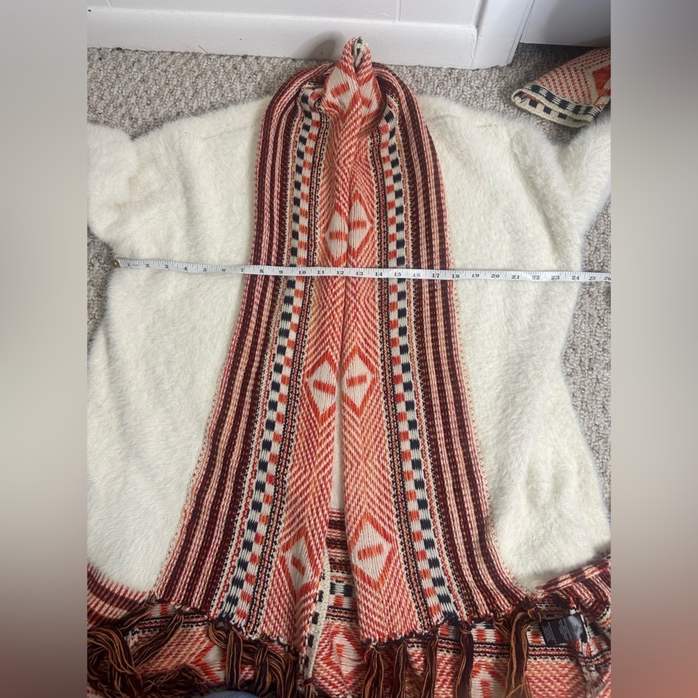 Maxsport Striped Knit Bohemian Cardigan size XL - Picture 8 of 9